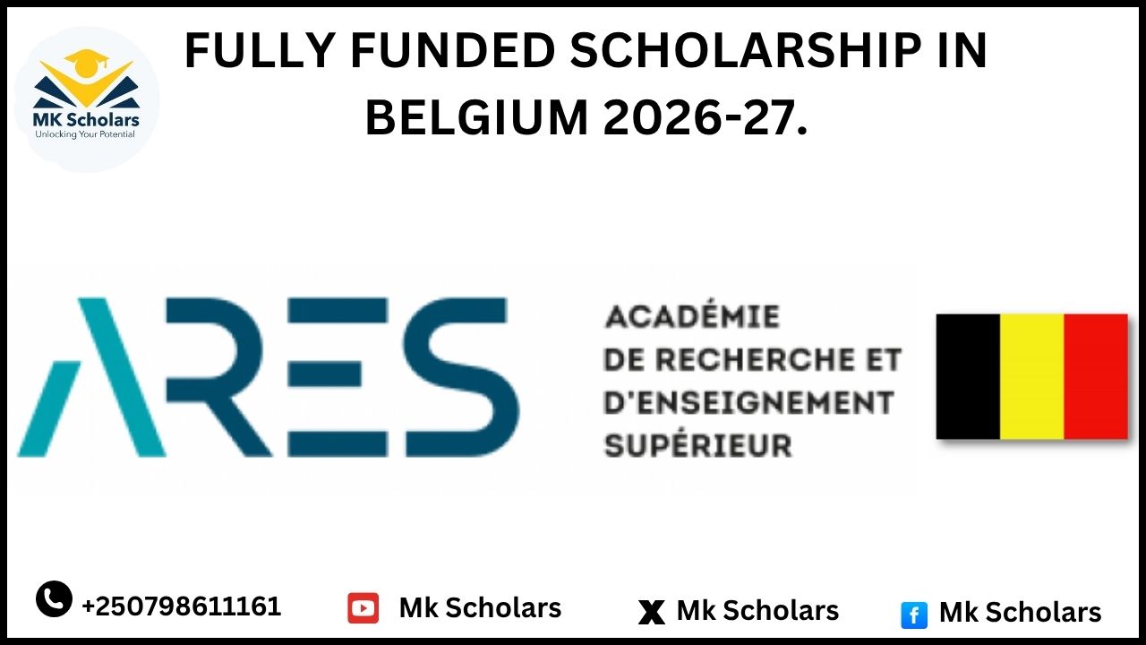 FULL SCHOLARSHIP IN BELGIUM 2026-27
