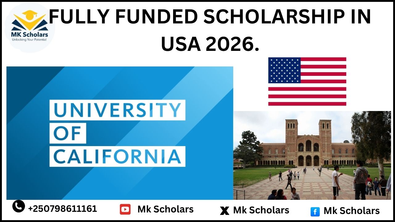 FULL SCHOLARSHIP IN USA 2026.