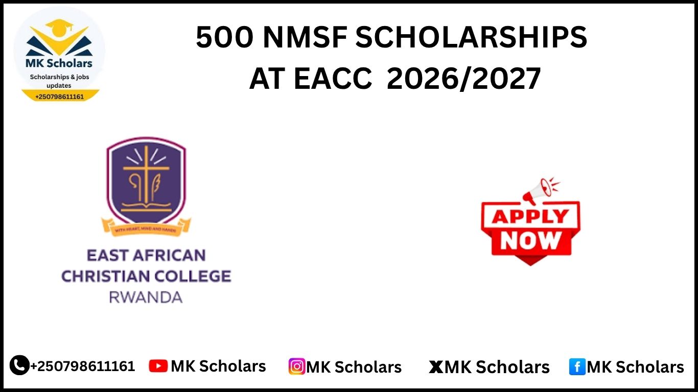 500 EACC SCHOLARSHIPS FOR BACHELOR’S DEGREE STUDIES — 2026/2027