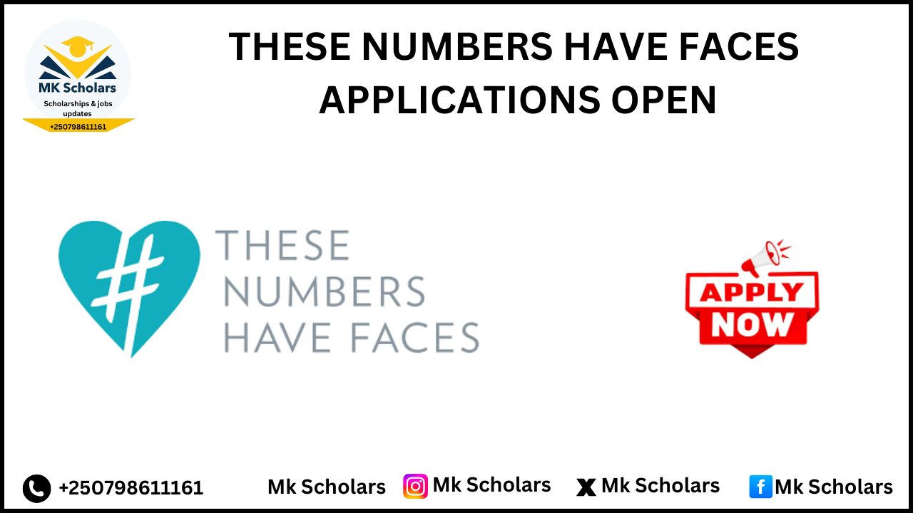 THESE NUMBERS HAVE FACES APPLICATIONS IS NOW OPEN