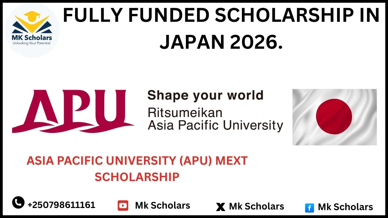 FULLY FUNDED SCHOLARSHIP IN JAPAN 2026.