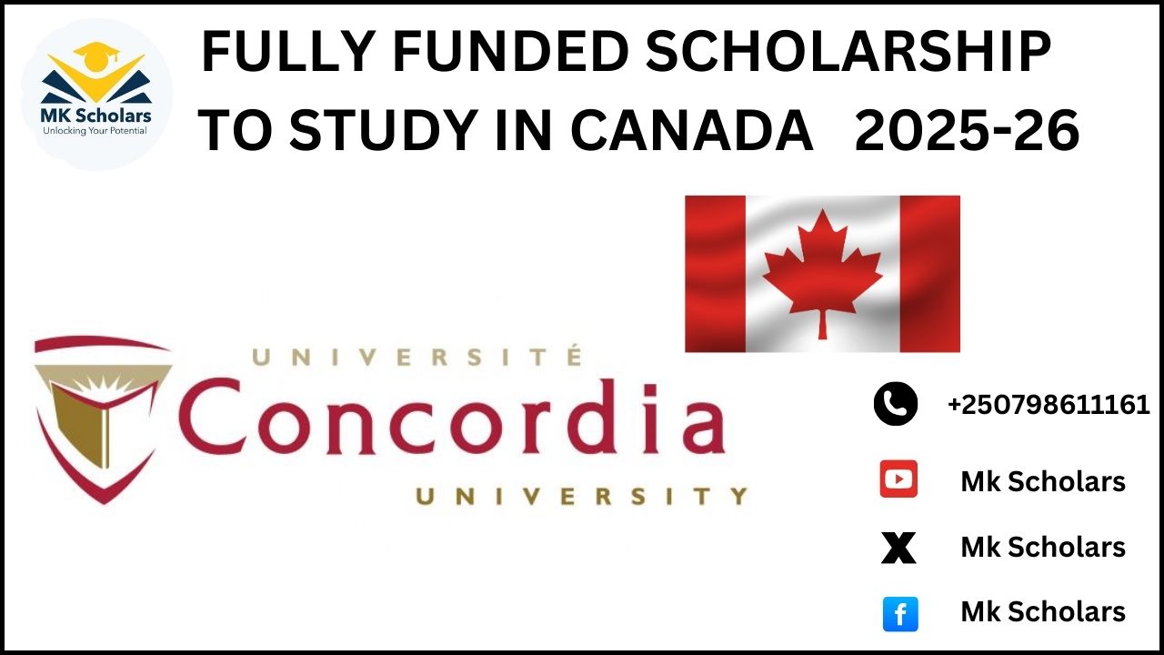 FULL SCHOLARSHIP IN CANADA 2025-2026
