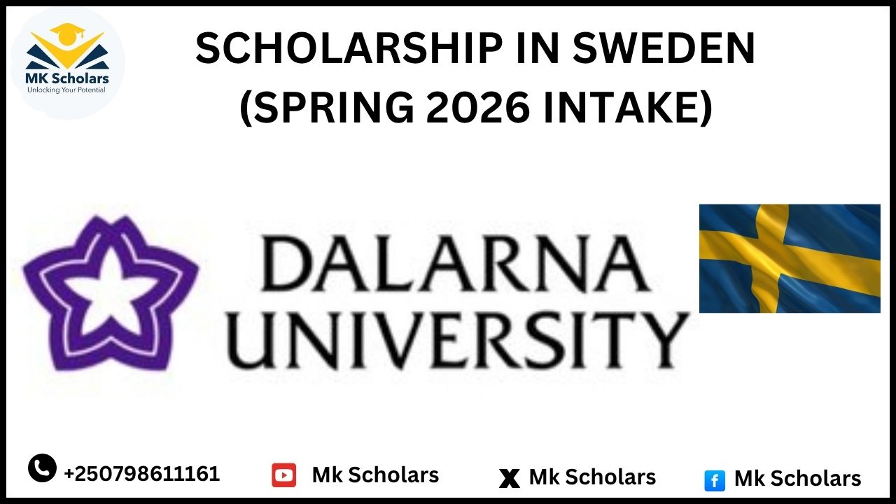 SCHOLARSHIP IN SWEDEN (SPRING 2026 INTAKE)