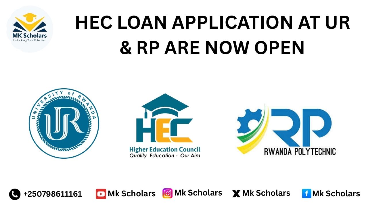 HEC STUDY LOAN APPLICATIONS 2025 NOW OPEN AT UR & UR 