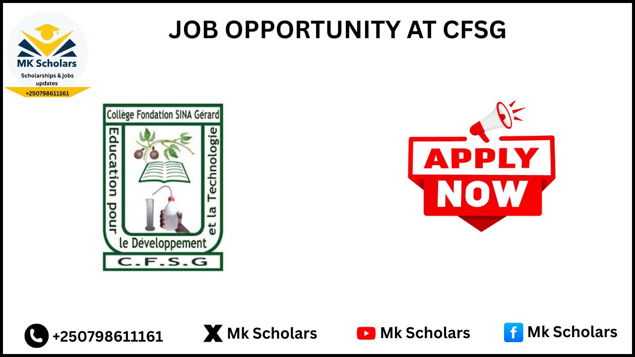 JOB OPPORTUNITY AT SINA GERARD NYIRANGARAMA