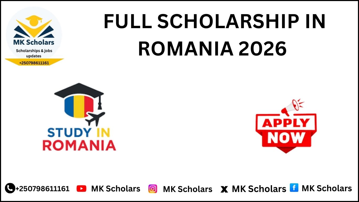 FULL SCHOLARSHIPS IN ROMANIA, EUROPE  2026