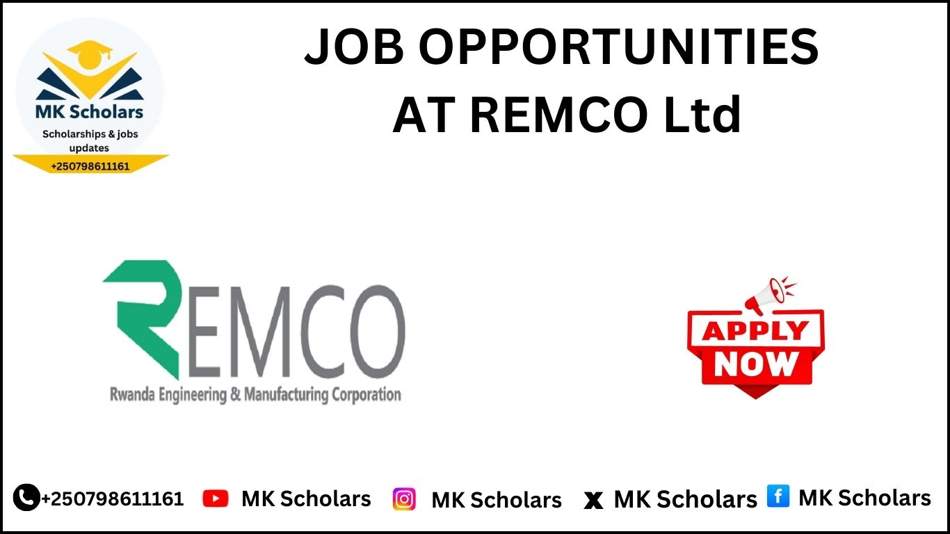 JOB OPPORTUNITIES AT REMCO Ltd